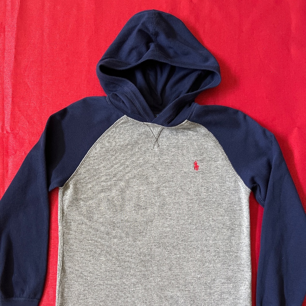 ⭐️🏇Polo by Ralph Lauren Cotton Waffle Hoodie Long Sleeve⭐️